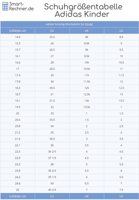 adidas schuhe kindergrößen tabelle|adidas boys size chart.